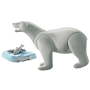 Playmobil Wiltopia: l'ours polaire