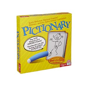 pictionary spellen
