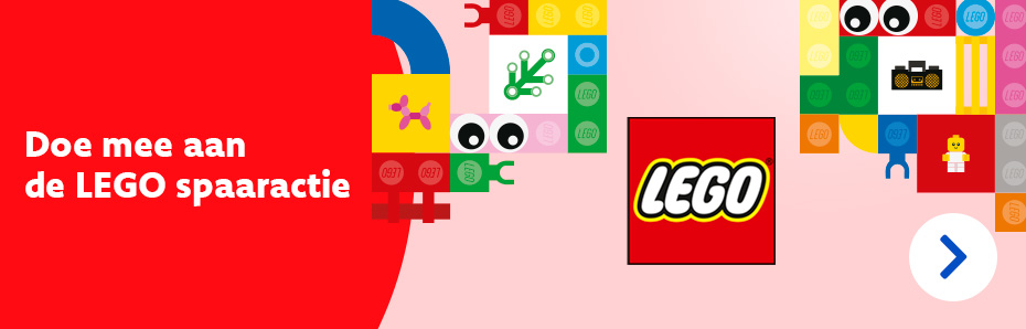 Droom je van imposante LEGO-bouwwerken? Doe dan zeker mee aan onze grote spaaractie! Je krijgt niet alleen een bouwset gratis, maar ook een stevige korting. Hoog tijd om dat verlanglijstje verder aan te vullen!