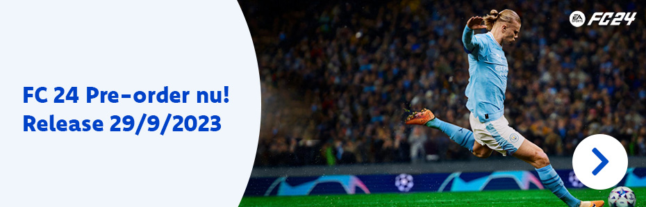 Meer dan 19.000 spelers in de meest authentieke voetbalervaring ooit powered by HyperMotionV, PlayStyles optimised by Opta en Frostbite Engine.