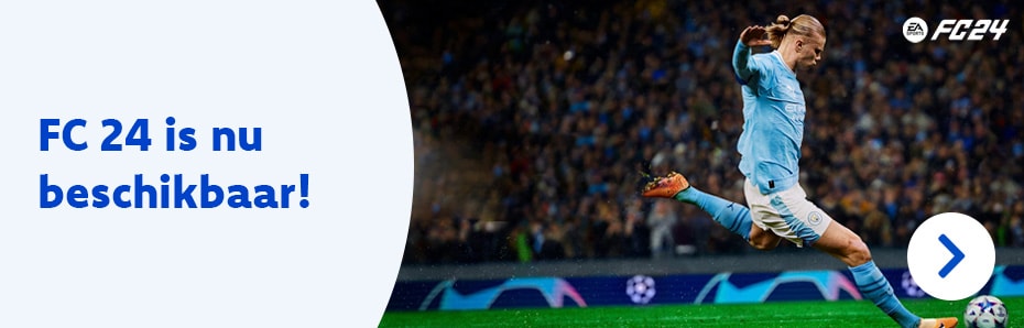Meer dan 19.000 spelers in de meest authentieke voetbalervaring ooit powered by HyperMotionV, PlayStyles optimised by Opta en Frostbite Engine.