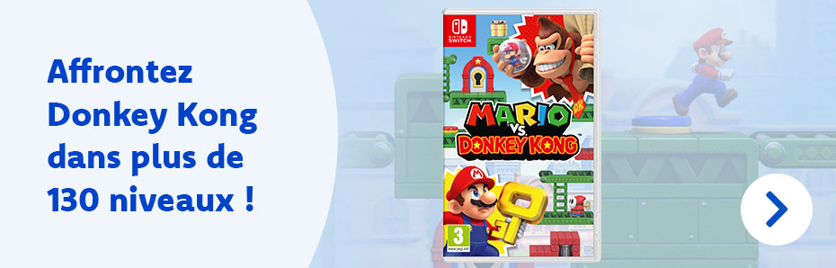 Relevez le défi : Mario contre Donkey Kong !