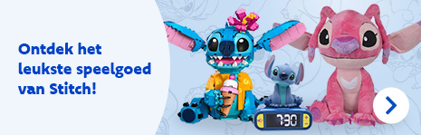 Is je kind gek op de avonturen van Lilo & Stich? Ontdek het leukste speelgoed van Stitch! Zo komt er nooit een einde aan het avontuur!