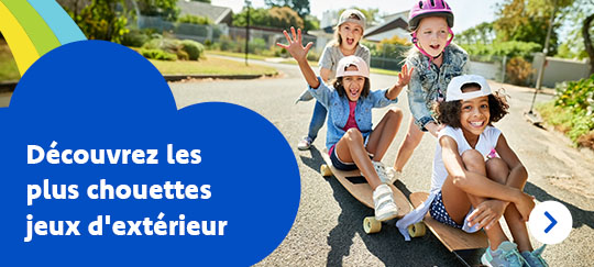 Découvrez les plus chouettes jeux d'extérieur