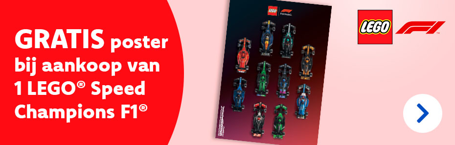 Gratis LEGO F1 poster