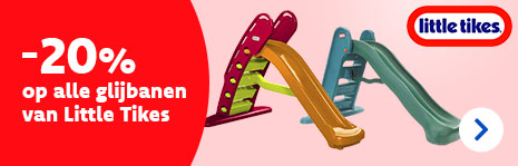 Zorg voor zomergeluk met 20% korting op Little Tikes glijbanen! Laat je kleintjes genieten van vrolijk glijden en spelen in de achtertuin.