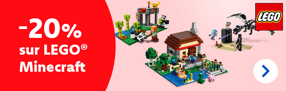 -20 % sur LEGO Minecraft