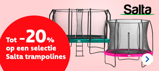 Tot -20% op een selectie Salta trampolines