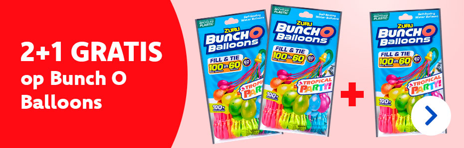 2+1 op Bunch O Balloons