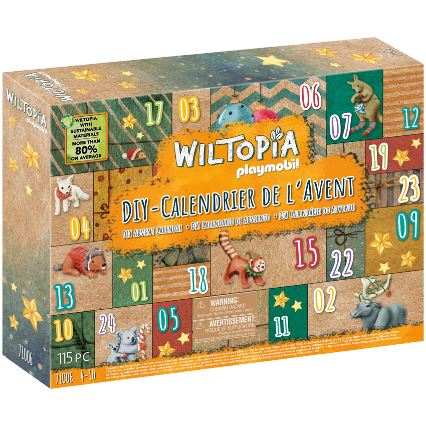 Le calendrier de l’Avent Playmobil Wiltopia