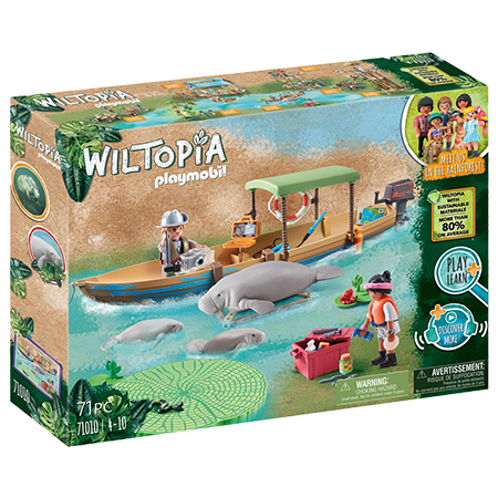 Playmobil Wiltopia: Boottocht naar de zeekoeien