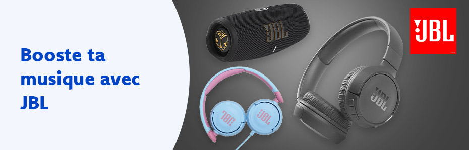 Booste ta musique avec JBL