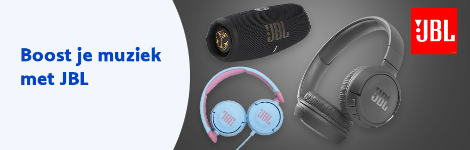 Boost je muziek met JBL