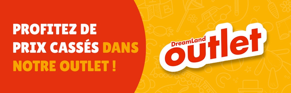 Profitez de prix cassés dans notre outlet sur dreamland.be. Dépêchez-vous, car le stock est limité !