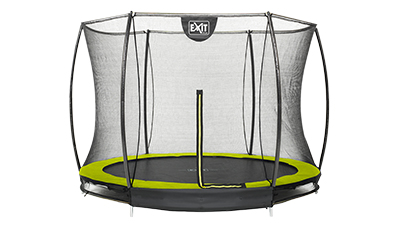 un trampoline enterré