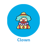 Clown logo