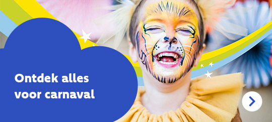 Carnavalskleding, accessoires en schmink voor kinderen en volwassenen. DreamLand is de carnavalswinkel voor carnaval 2023. Ruim aanbod verkleedkledij.