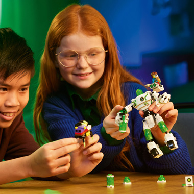 Mateo et le robot Z-Blob de LEGO DREAMZzz
