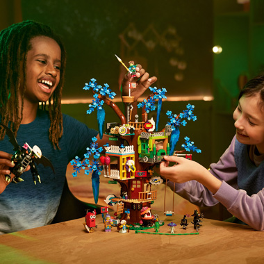 De fantastische boomhut van LEGO DREAMZzz