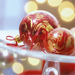 Boules de Noël trop belles