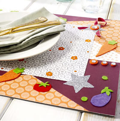 Kunstige placemats