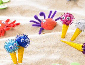 Petits compagnons de plage