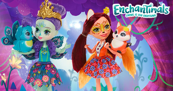 Welkom in de wondere wereld van de Enchantimals en hun besties!