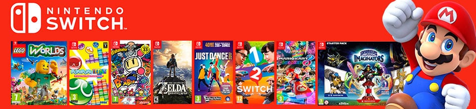 De gloednieuwe Switch ligt al even in de rekken. Heb jij de nieuwe console van Nintendo ook in huis? Dan helpt DreamLand je bij het kiezen van de coolste games!