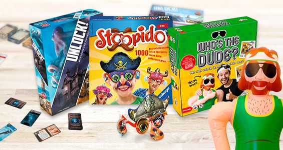 Feestje gepland? Wij vertellen je hoe gekke brillen, een zenuwslopende aftelklok en een sportieve pop jouw avond compleet maken!